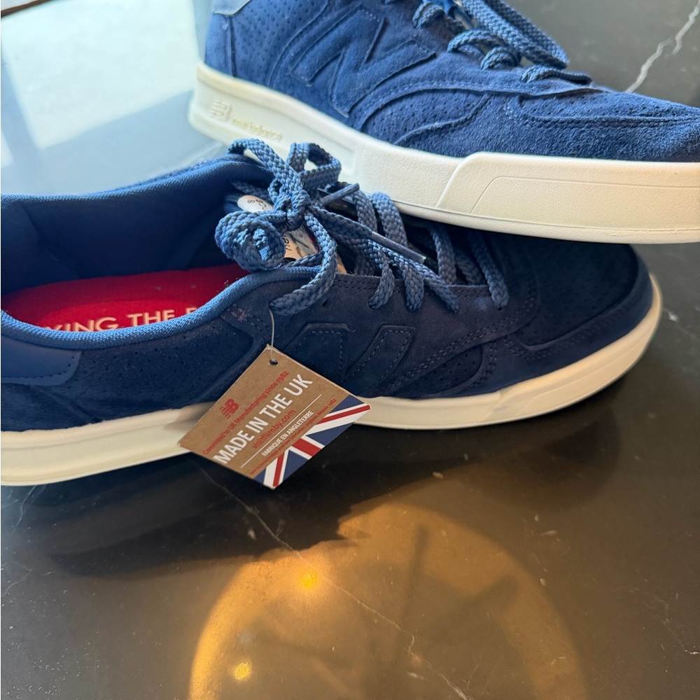 Rare New Balance Men's Blue Sneakers CT300 made in UK / England size 10.5 US